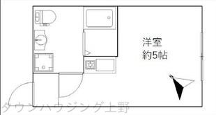 クレサージュ町屋の物件間取画像